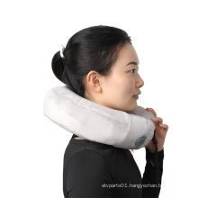 Amazon hot selling heating inflatable kneading neck massager pillow